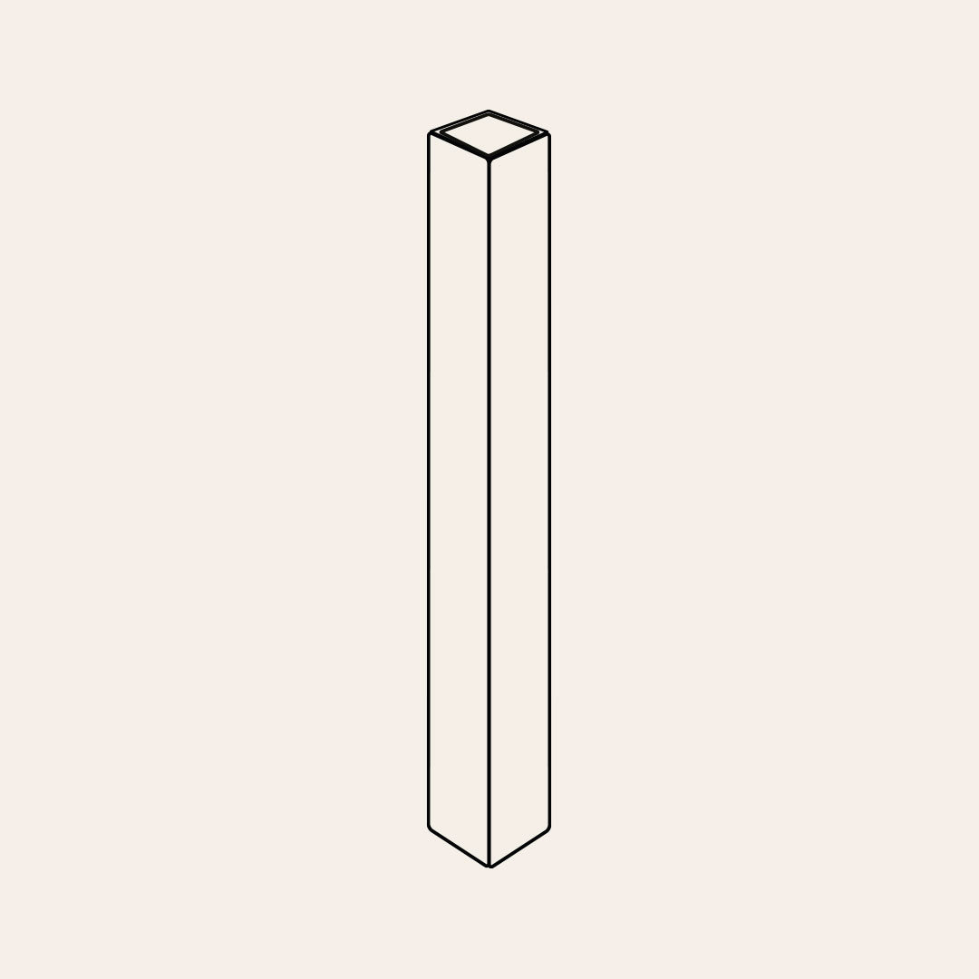 Förlängningsrör - Kamel 10 cm