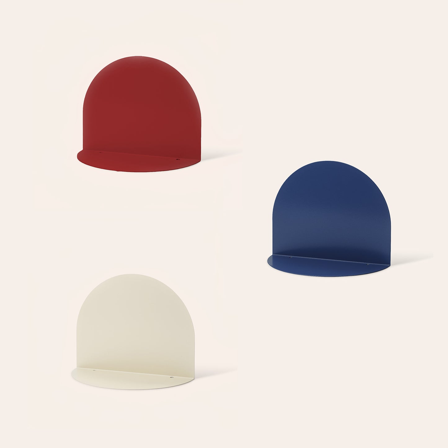 Bokstöd Paus - Burgundy