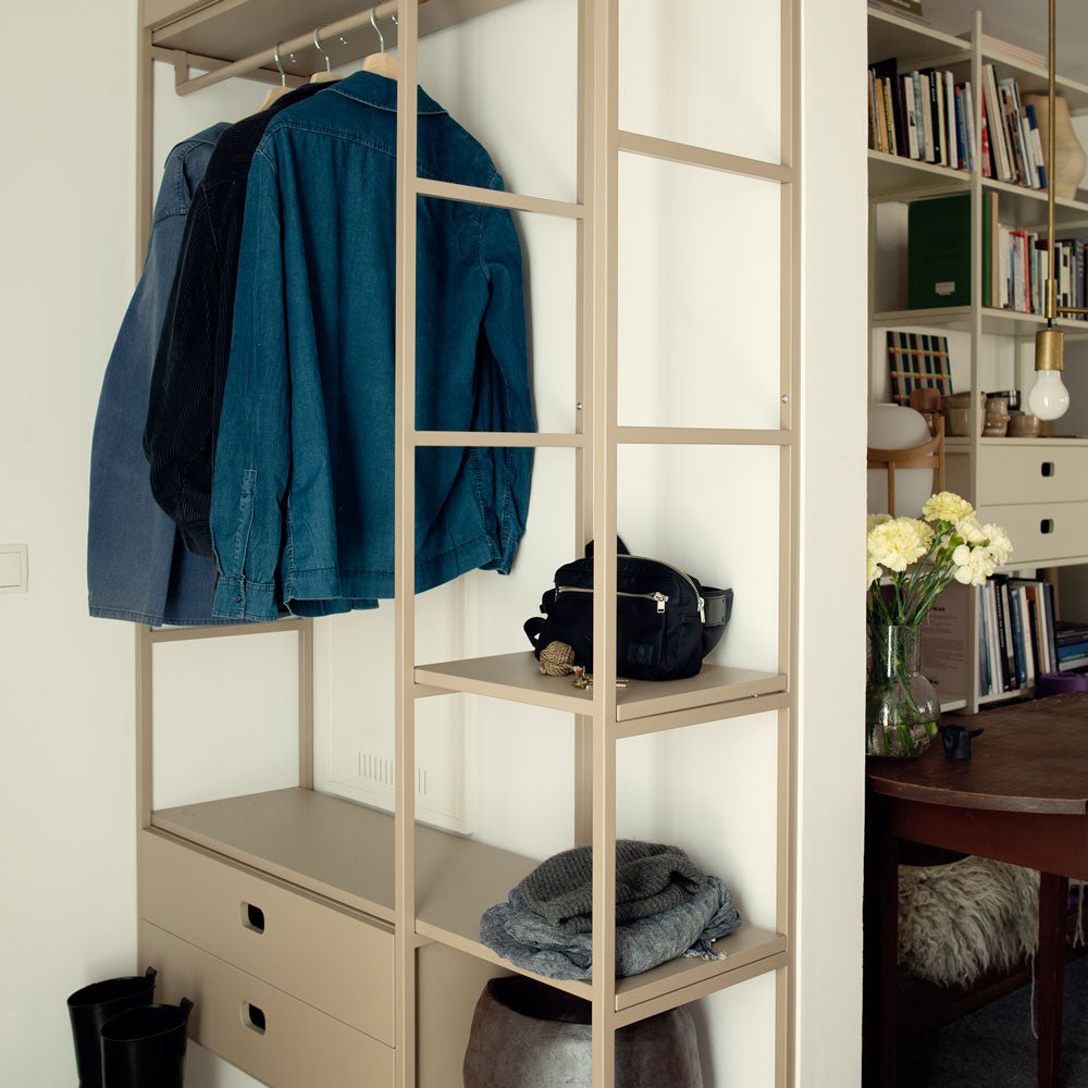 Schubladenschrank groß - Camel