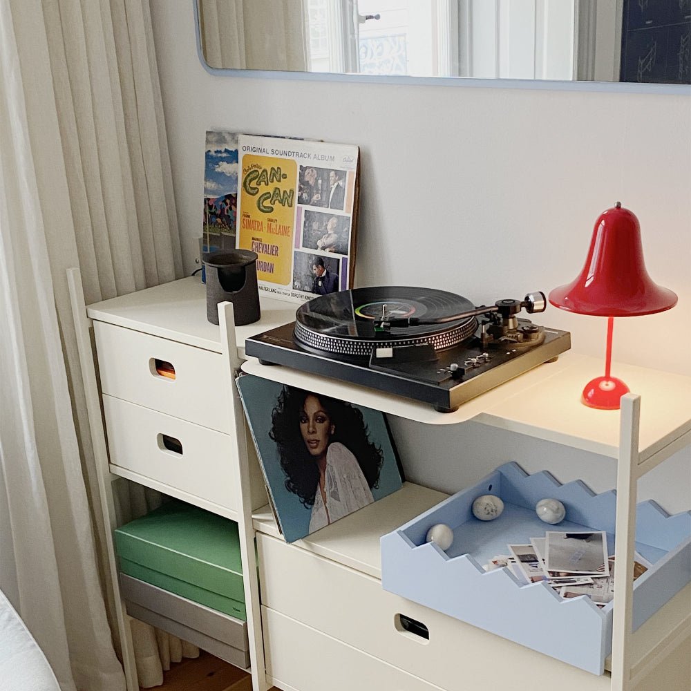 Vinyl tray - Off-white