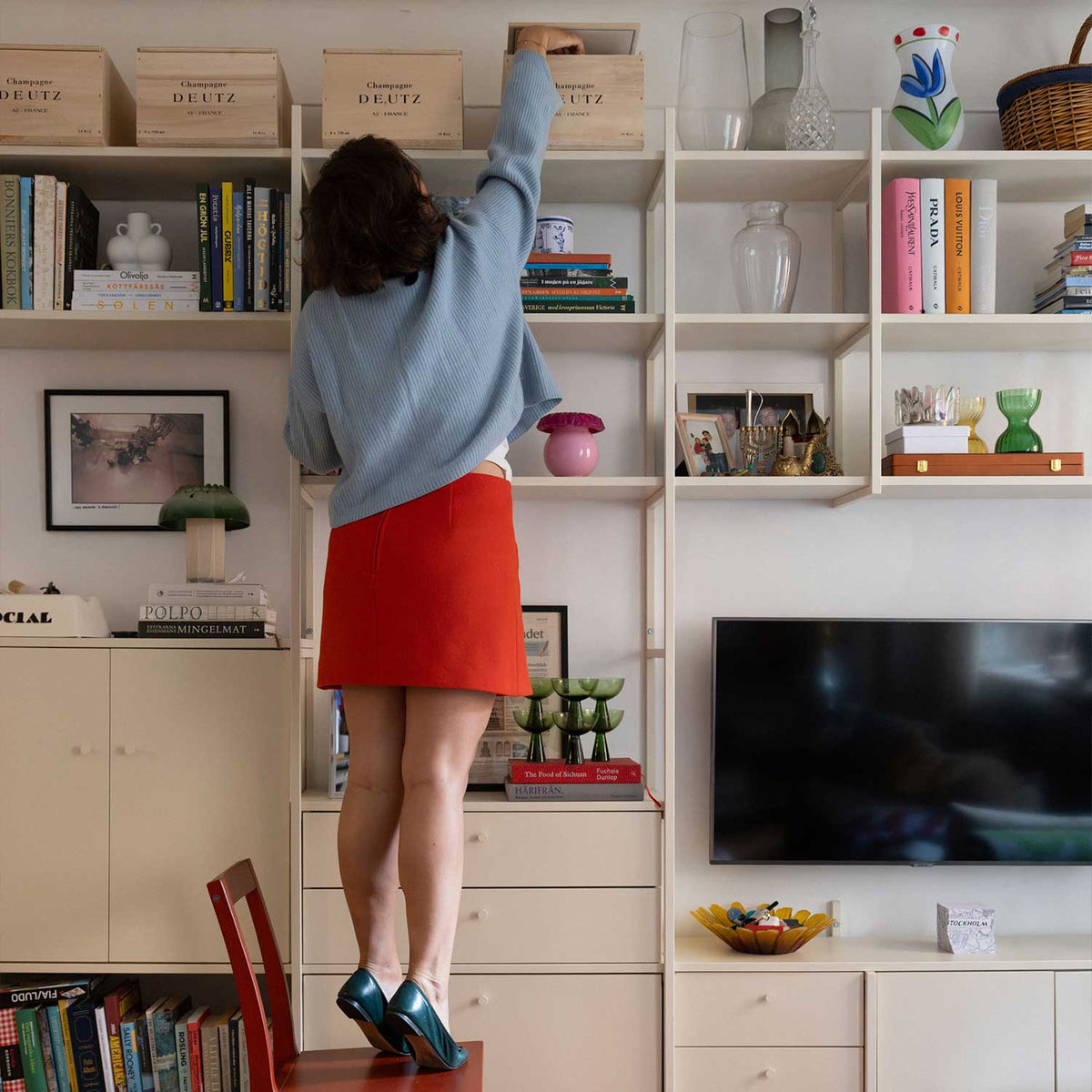 Tess Medina's shelf