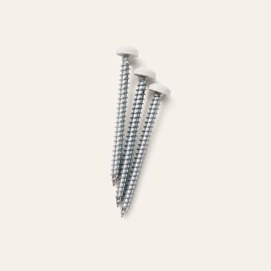 Extra Screws and Wall Plugs 3-Pack – White