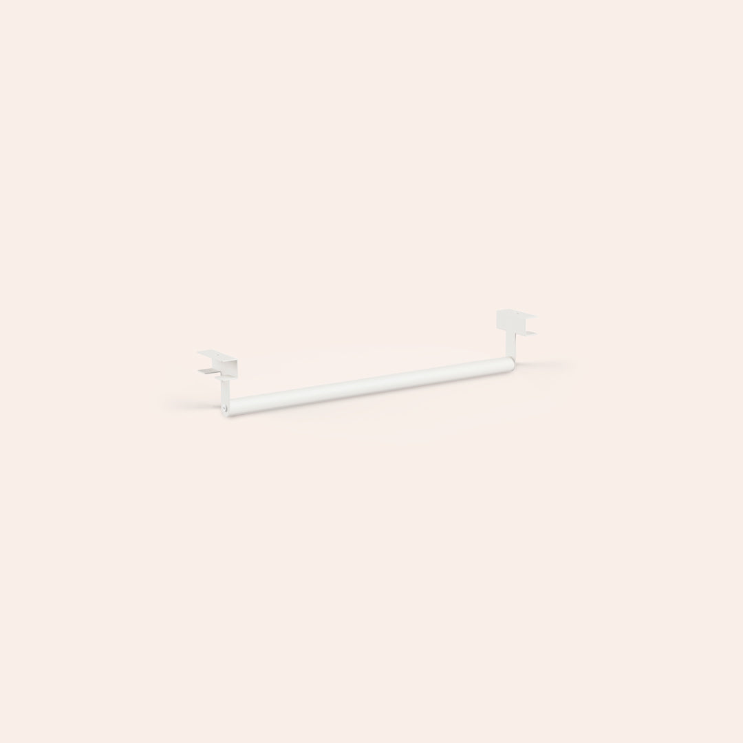 Tringle à vêtements Pinn 45 cm - Blanc