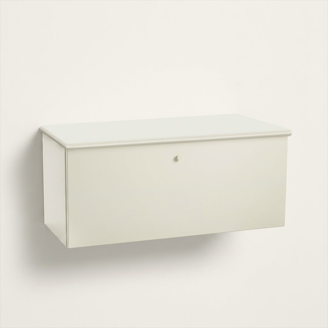 Hängender doppelter Schubladenschrank - Off-White