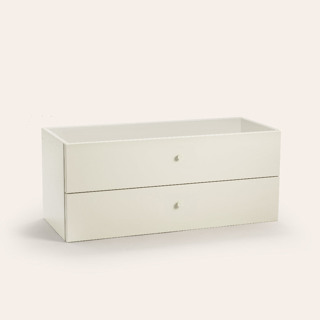 Armoire à tiroirs double - Off-white