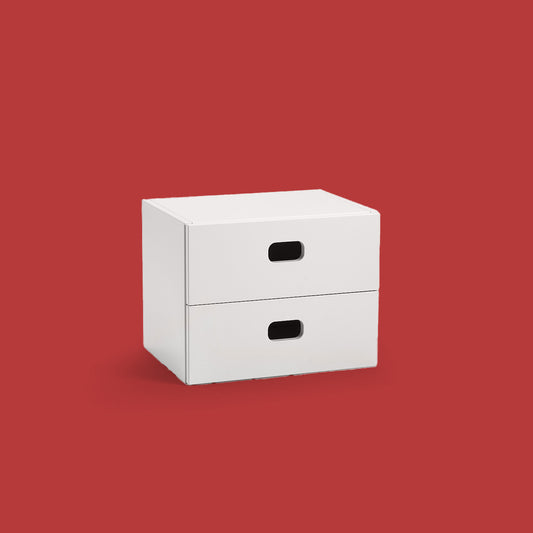 Drawer small - White